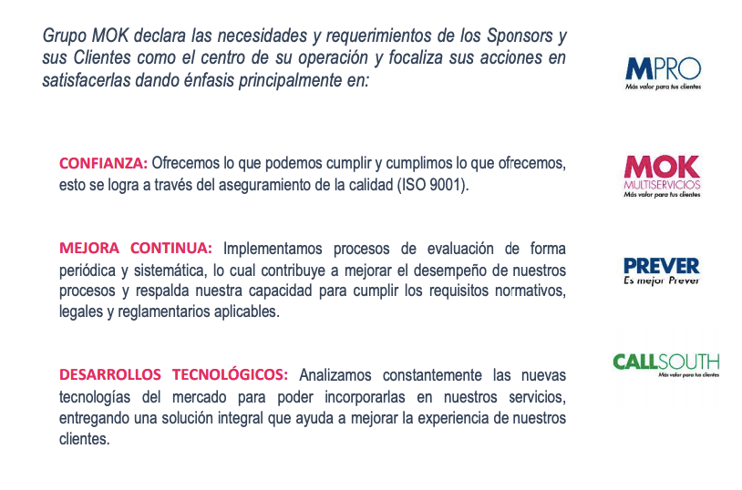 politica de calidad